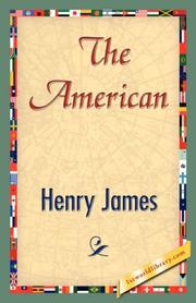 Cover of: The American by Henry James