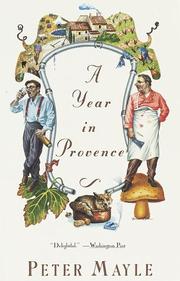 A year in Provence by Peter Mayle