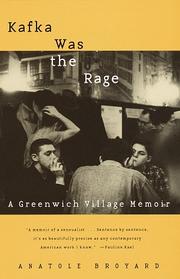 Cover of: Kafka Was the Rage: A Greenwich Village Memoir