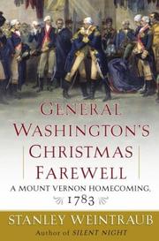 Cover of: General Washington's Christmas farewell: a Mount Vernon homecoming, 1783