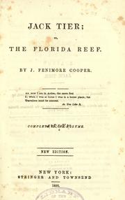 Cover of: Jack Tier by James Fenimore Cooper