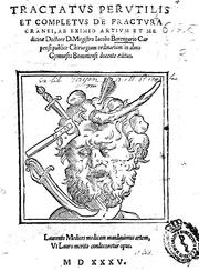 Cover of: Tractatus perutilis et completus de fractura cranei