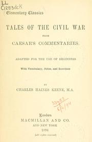 De bello civili by Gaius Julius Caesar