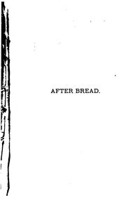 Cover of: After bread