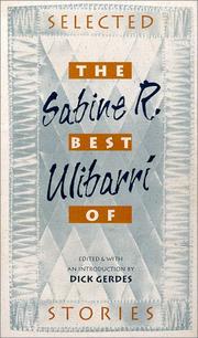 Cover of: The best of Sabine R. Ulibarrí by Sabine R. Ulibarrí