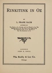 Cover of: Rinkitink in Oz