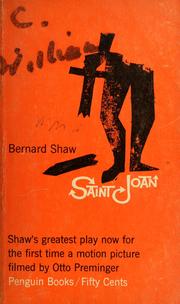 Saint Joan by George Bernard Shaw