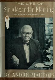 Cover of: 317 The life of Sir Alexander Fleming by André Maurois