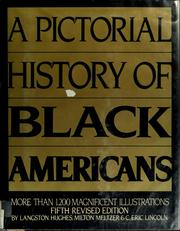 Cover of: A pictorial history of Blackamericans