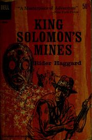 King Solomon's Mines by H. Rider Haggard