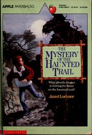 Cover of: The mystery of the haunted trail