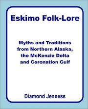 Cover of: Eskimo Folklore: Myths and Traditions from Northern Alaska, the McKenzie Delta and Coronation Gulf