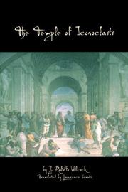 Cover of: The Temple of Iconoclasts by Juan Rodolfo Wilcock