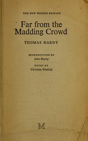 Cover of: Far from the madding crowd by Thomas Hardy