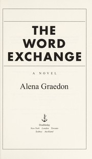 The word exchange by Alena Graedon