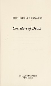 Cover of: Corridors of death