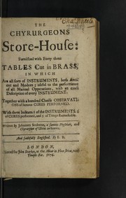 Cover of: The chyrurgeons store-house