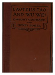 Cover of: Laotzu's Tao and wu-wei.