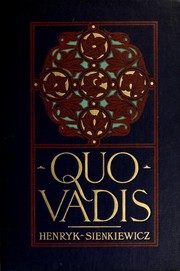 Cover of: Quo Vadis?: Powieść z czasów Nerona