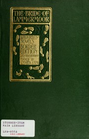 Cover of: The bride of Lammermoor. by Sir Walter Scott