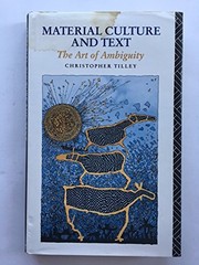 Cover of: Material culture and text: the art of ambiguity