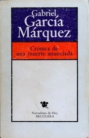 Crónica de una muerte anunciada by Gabriel García Márquez