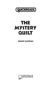 Cover of: The Mystery quilt