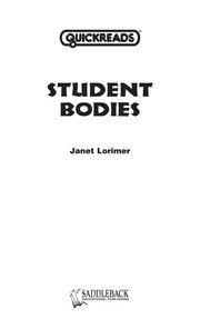 Cover of: Student bodies