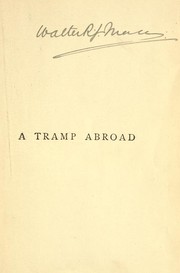 Cover of: A tramp abroad by Mark Twain