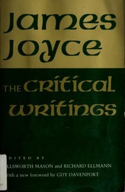 Cover of: The critical writings of James Joyce by James Joyce