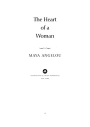 Cover of: The heart of a woman by Maya Angelou