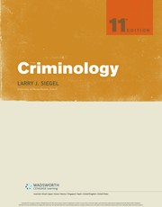 Criminology by Larry J. Siegel