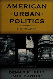 Cover of: American urban politics: the reader