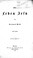 Cover of: Das leben Jesu