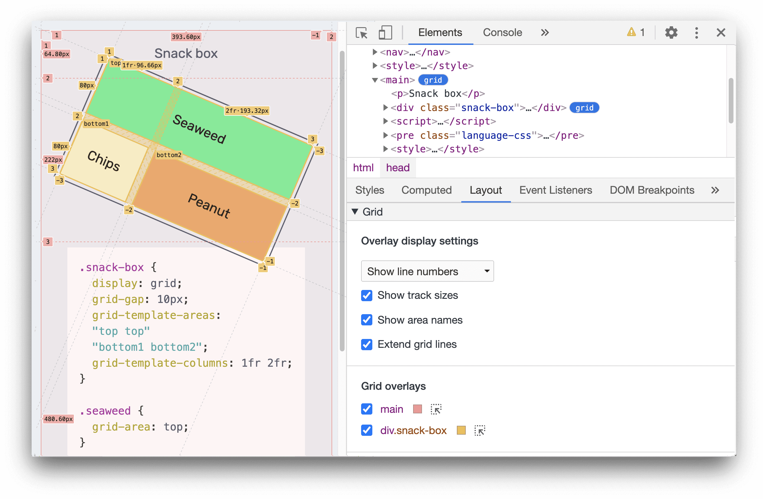 การแก้ไขข้อบกพร่องตารางกริด CSS