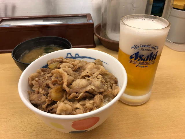 如果可以再跟爸喝一杯啤酒...一碗牛丼的啟示