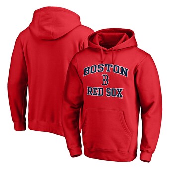 Boston Red Sox Fanatics Heart & Soul Pullover Hoodie - Red