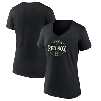 Boston Red Sox Women's St. Patrick's Day Lucky T-Shirt - Black