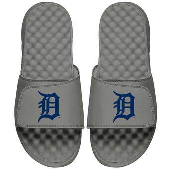 Detroit Tigers ISlide Primary Logo Slide Sandals - Gray