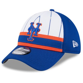  New York Mets New Era 2024 Batting Practice 39THIRTY Flex Hat - White