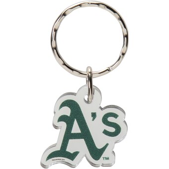 Oakland Athletics WinCraft Metallic Freeform Acrylic Keychain