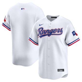 Texas Rangers Nike Home Limited Jersey - White