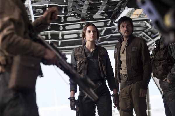 Rogue One: A Star Wars Story Jyn Cassian Andor Felicity Jones Diego Luna