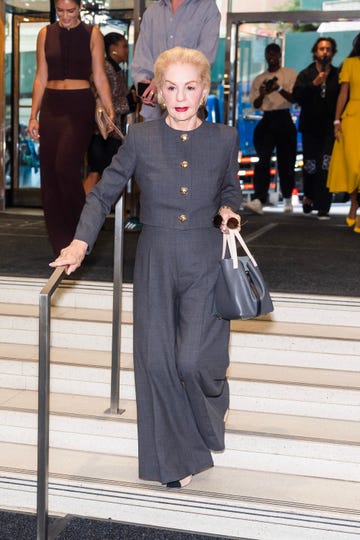 new york, new york september 09 carolina herrera attends the carolina herrera fashion show during new york fashion week the shows at 28 liberty street on september 09, 2024 in new york city photo by gothamwireimage