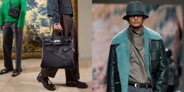 hermès演繹「dandy男子」質感真諦！hermès 2022秋冬男裝的精緻面料混搭學