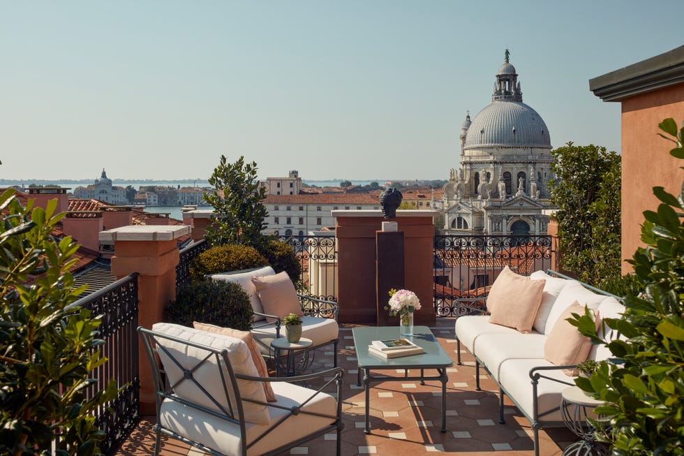 terrace with a view