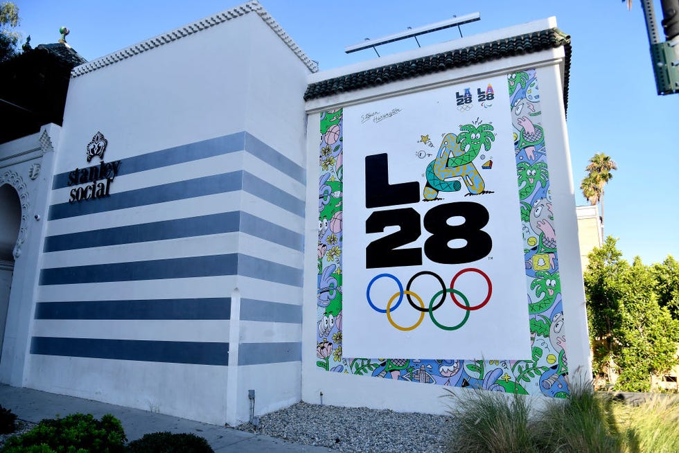 la28 reveals new logo on murals throughout los angeles