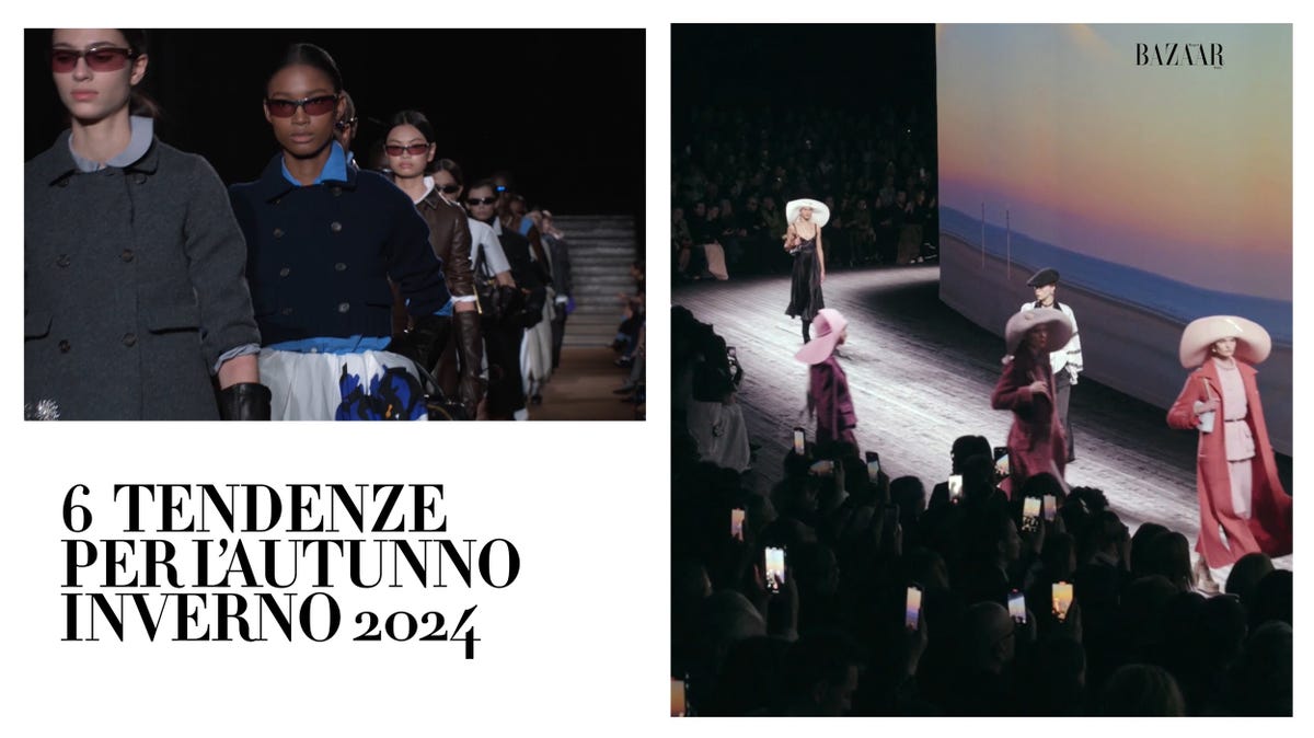 preview for 6 tendenze moda dalle passerelle Autunno Inverno 2024