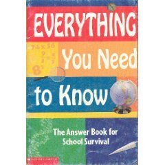 Everything You Need to Know  by Scholastic Inc.