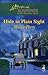 Hide in Plain Sight (The Three Sisters Inn, #1) by Marta Perry